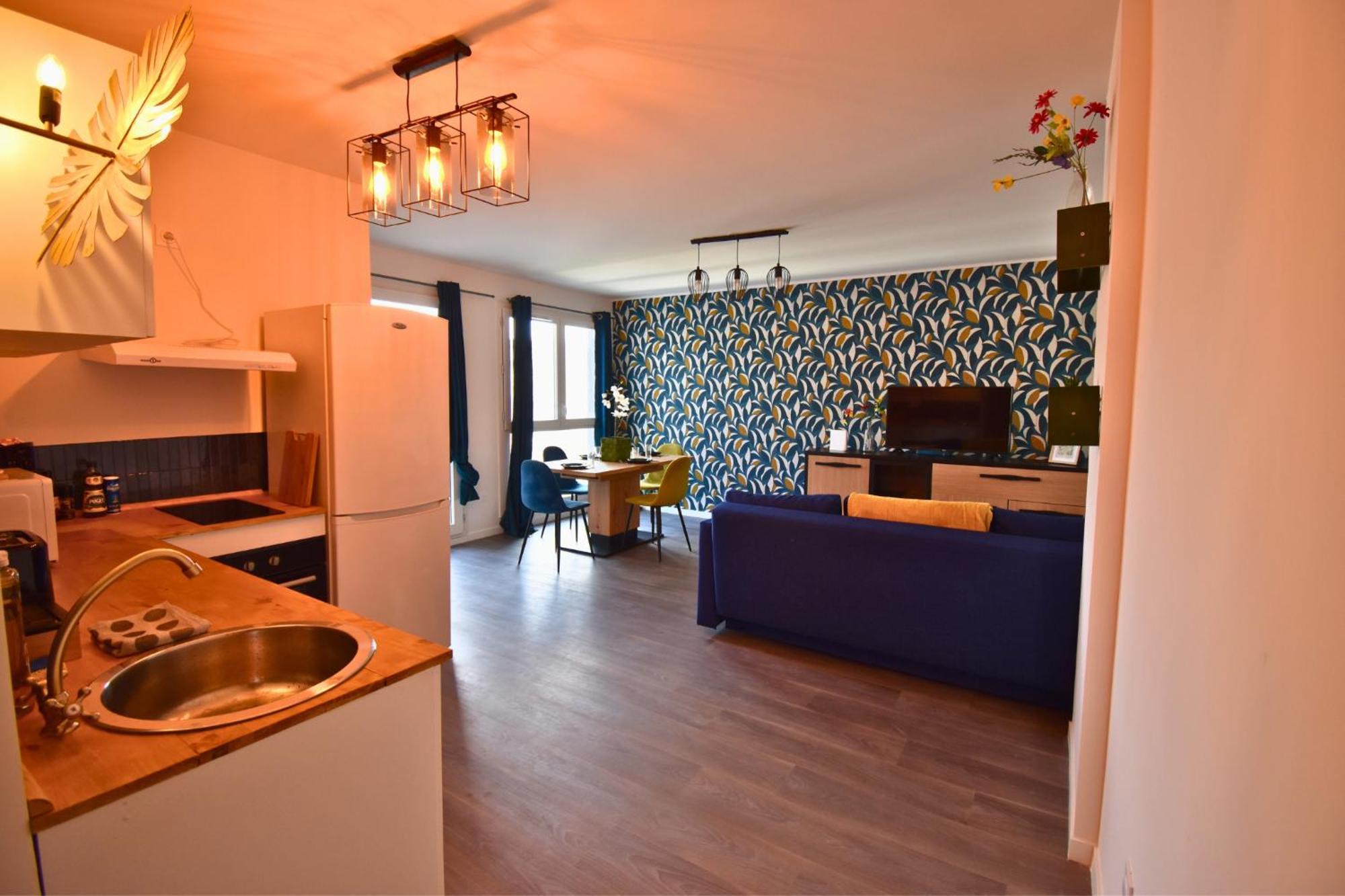 Apartament Echo Parisien Aubervilliers Zewnętrze zdjęcie